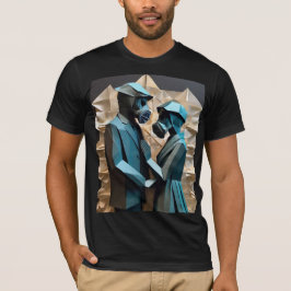 KÄRLEK OCH RESISTANS Origami 3 T Shirt