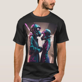 KÄRLEK OCH RESISTENS framtida räckvidd T Shirt