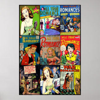 Kärlek och Romantik under 1950-talet Poster