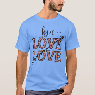 Kärlek och skönhet rolig t shirt