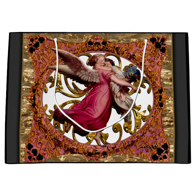 Kärlek och skydd i armen av en ängel (Framsidan)