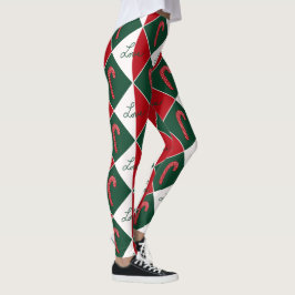 Kärlek och sockertoppar leggings