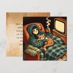 Kärlek och stöd till en kroniskt sjuk vän kort