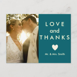 Kärlek och tack vykort