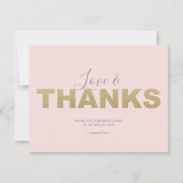 Kärlek och tack XOXO Tack