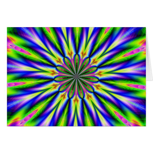 Kärlek och Vänlighet Hälsningskort (Framsidan Horizontal)