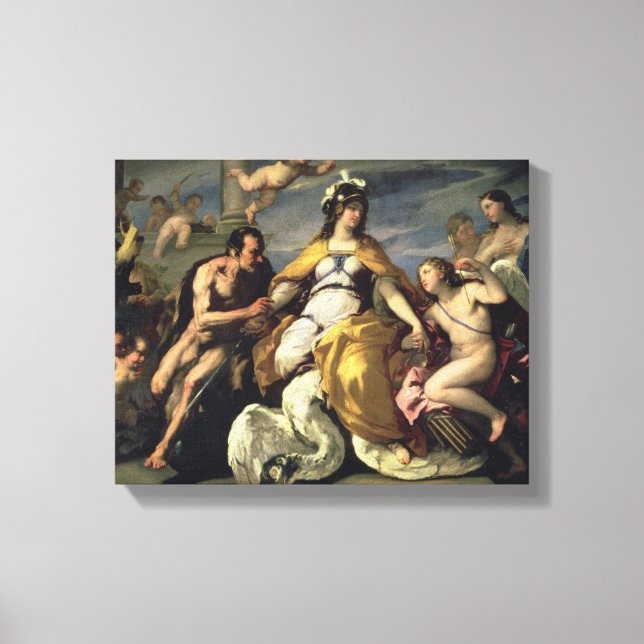 Kärlek och Vicens avrustningsdom Canvastryck (Framsida)