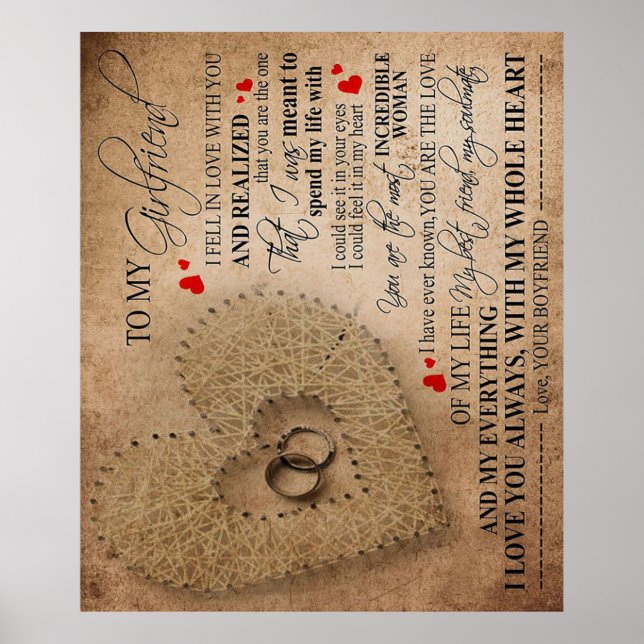 Kärlek-offert för Boykompis | Lustigt citattecken Poster (Framsidan)