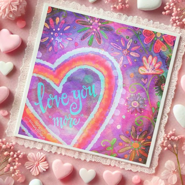 Kärlek Ökad Söt Lila Hjärtinflammation (Skapare uppladdad)