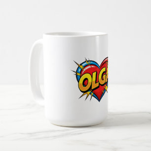 Kärlek Olga Kaffemugg