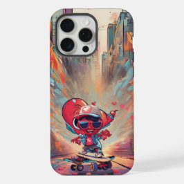 Kärlek om Hjul - Coola Skateboarding Heart Design