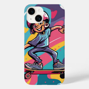 Kärlek om Hjul - Coola Skateboarding Heart Design