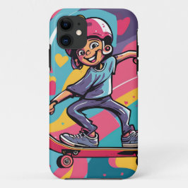 Kärlek om Hjul - Coola Skateboarding Heart Design