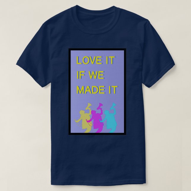 Kärlek om vi kom t shirt (Design framsida)