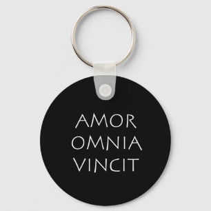 Kärlek Omnia Vincit Nyckelring