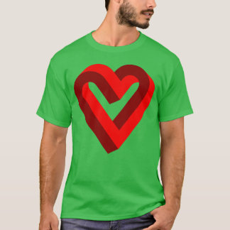 Kärlek omöjlig rolig t shirt
