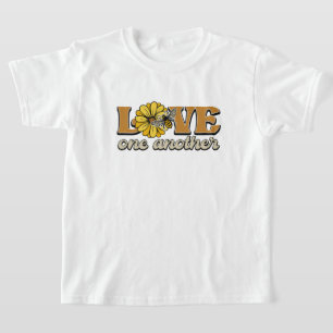 Kärlek One Humla Blommigt Art. T Shirt