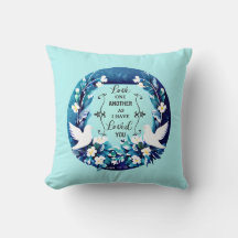 Kärlek One Two Blue and White Doves