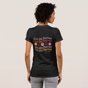 Kärlek One Two John 13:34 T Shirt