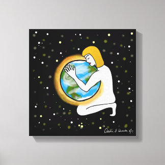 Kärlek One-utskrift till Canvastryck