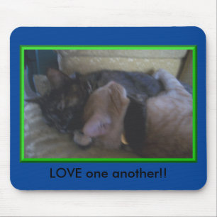 KÄRLEK One ytterligare Mousepad Musmatta