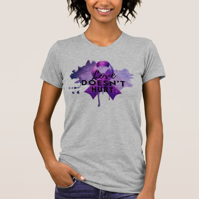 Kärlek Ontr inte T Shirt (Framsida)