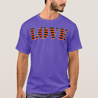 KÄRLEK ORANGE retro T Shirt