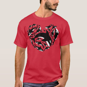 Kärlek Orca ger Killer Whale T Shirt