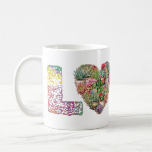 Kärlek Ord Kaffemugg