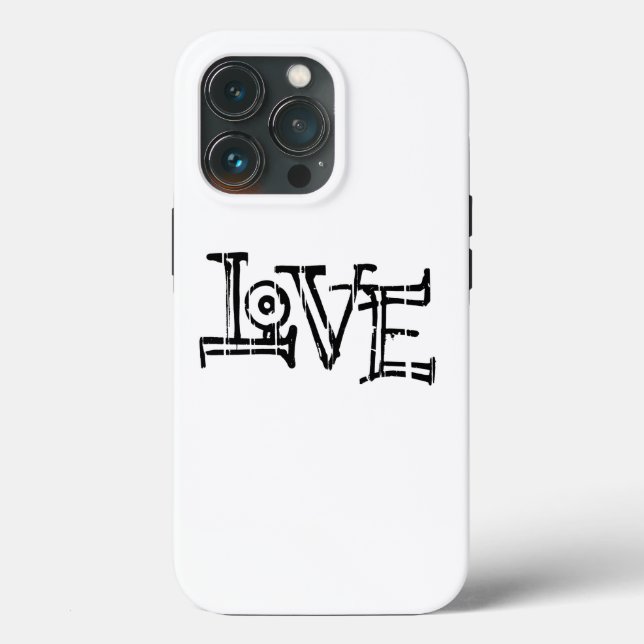 Kärlek ord typografi (Baksida )