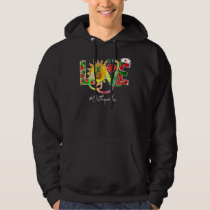 Kärlek Orthopedic Nurse off Duty Watermelon Pineap Hoodie