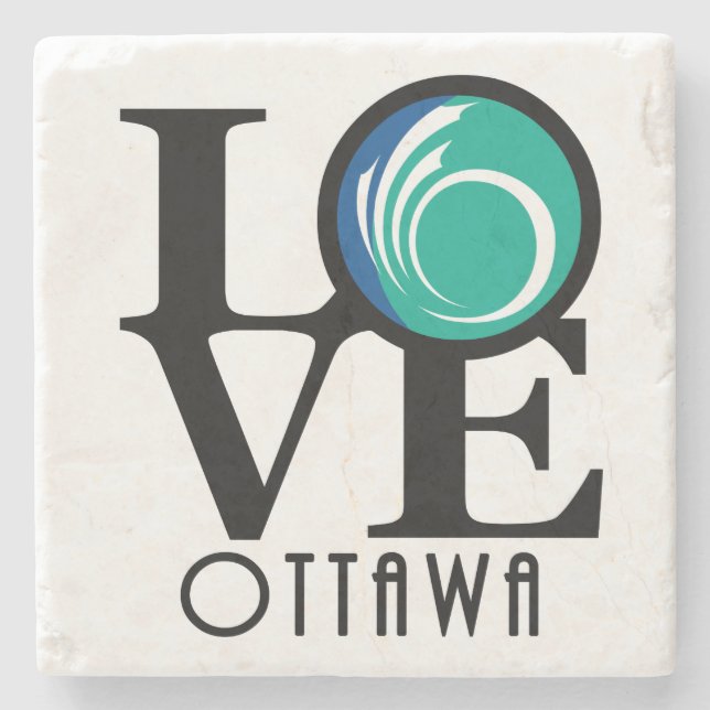 KÄRLEK Ottawa Stenunderlägg (Framsidan)