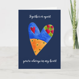 Kärlek över Miles Jul Julhälsningar Helgkort