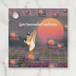 Kärlek överför flera gåvor etiketter