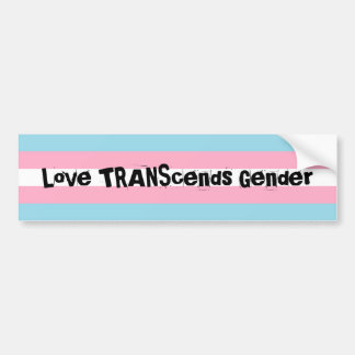 Kärlek överskrider gender bildekal