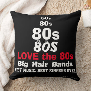 Kärlek på 80-talets Music Reversible Pillow Kudde
