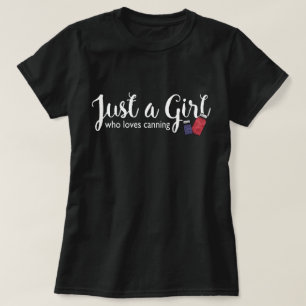 Kärlek på burk precis en utslagsplats för burk t shirt