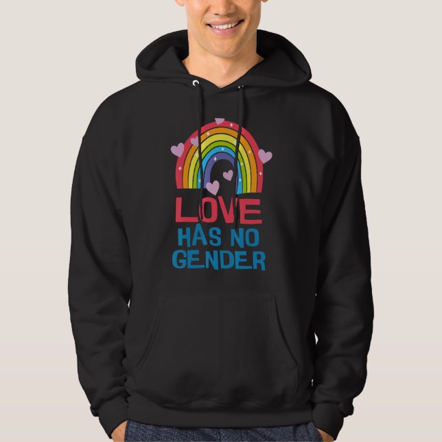 Kärlek på ett annat sätt 5 hoodie (Framsida)