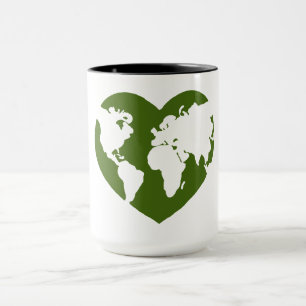Kärlek på jorden mugg