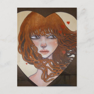 Kärlek på mitt mind vykort