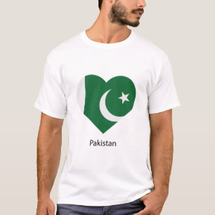 Kärlek Pakistan T Shirt