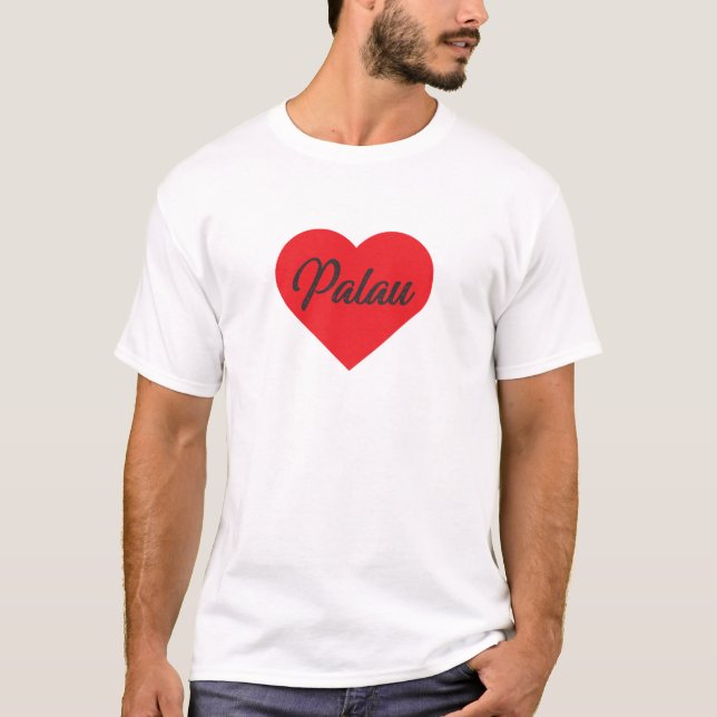 Kärlek Palau T Shirt (Framsida)