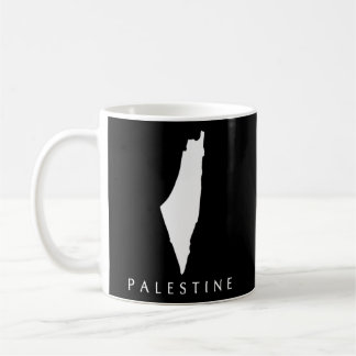 Kärlek Palestina Karta Kaffemugg
