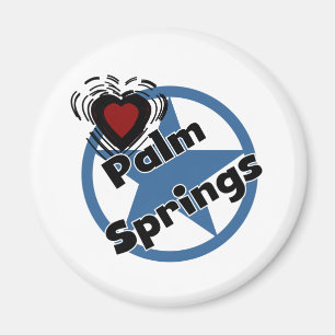 Kärlek Palm Spring Magnet