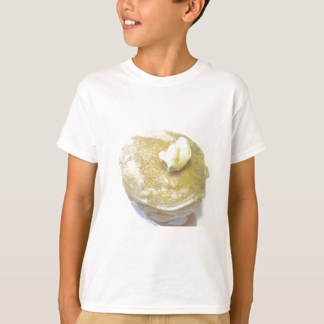 Kärlek Pancakes Tee Shirt (Framsida)