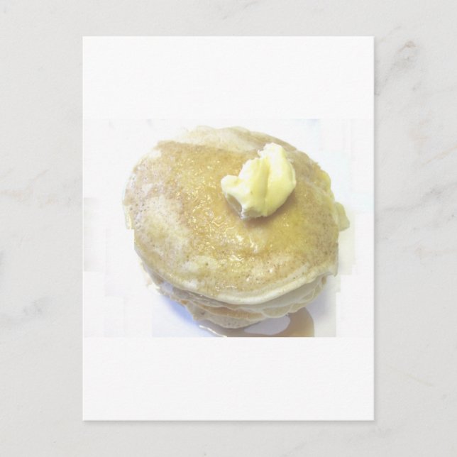 Kärlek Pancakes Vykort (Framsida)
