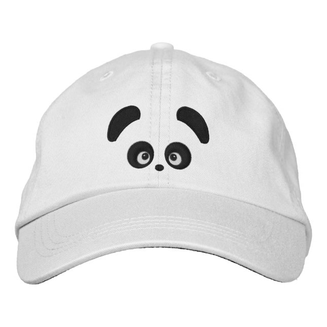 Kärlek Panda® Embroized Hat Broderad Keps (Framsida)