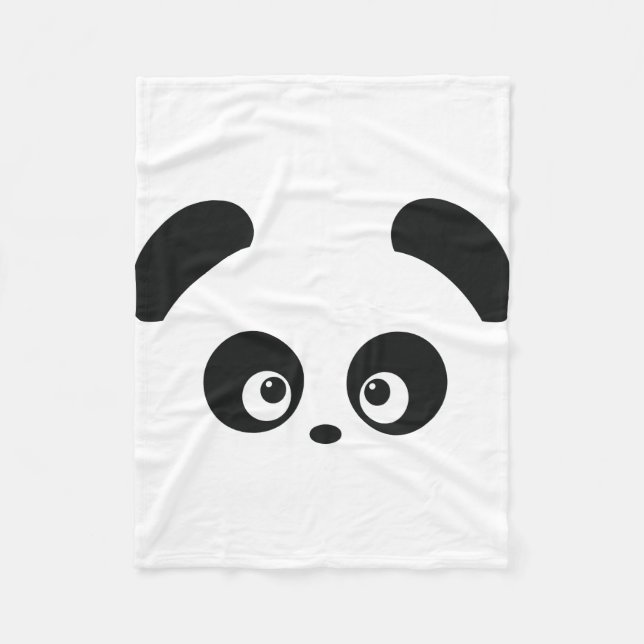 Kärlek Panda® Flebit Blanket Fleecefilt (Framsidan)