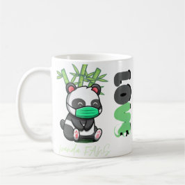 kärlek panda kaffemugg