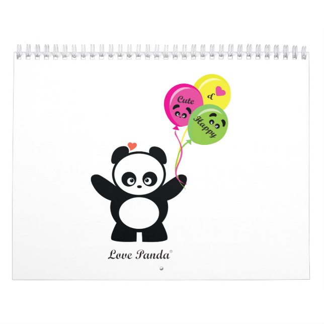 Kärlek Panda® Kalender (Omslag)